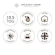 image 9 of Opulent Home Lightweight 100% Cotton 10.5 Tog All Season Duvet|White|King
