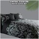 image 8 of VELVETIO Empire Damask Printed Duvet Cover Set Reversible Polycotton Beddings Pink | King