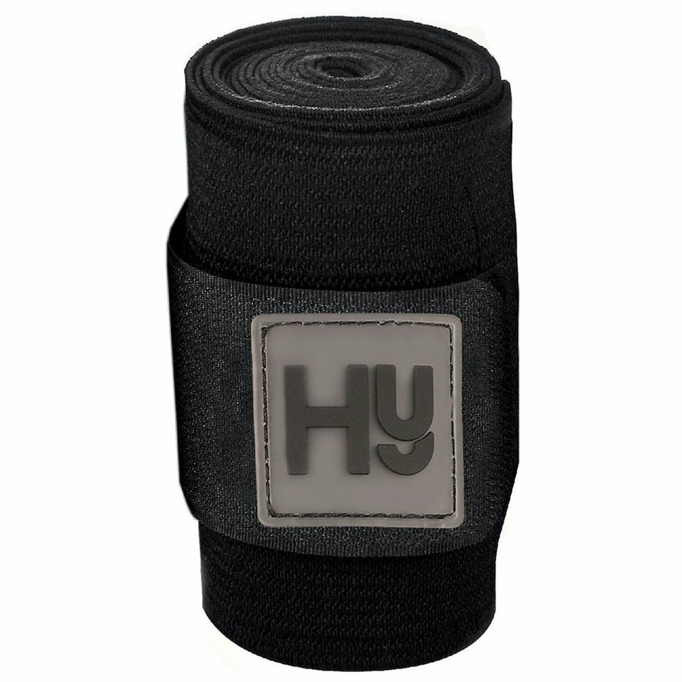 Hy Exercise Bandages (Set Of 4) - Black - 2m x 10cm