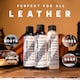 image 2 of Angelus Lustre Cream - Water-Based Leather Conditioner and Polish 4oz | Blue | Navy Blue