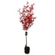 image 1 of Artificial Red Maple Tree 120cm | Red | 4ft