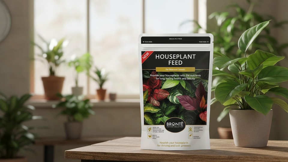 image 1 of Premium Soluble Plant Food for Healthy Indoor Plants and Foliage Includes Precision Measuring Scoop Concentrated Formula