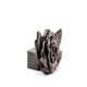 image 3 of Rose Plant Pot Feet - Set of 3 - L6 x W7.5 x H9 cm Grey