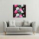 image 2 of pattern of Pink and White Flowers (Canvas Print) 114 x 114 x 4cm