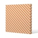 image 1 of Orange lines (Canvas Print) 90 x 90 x 4cm