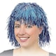 image 1 of Bristol Novelty Unisex Tinsel Wig - Blue - One Size One Size