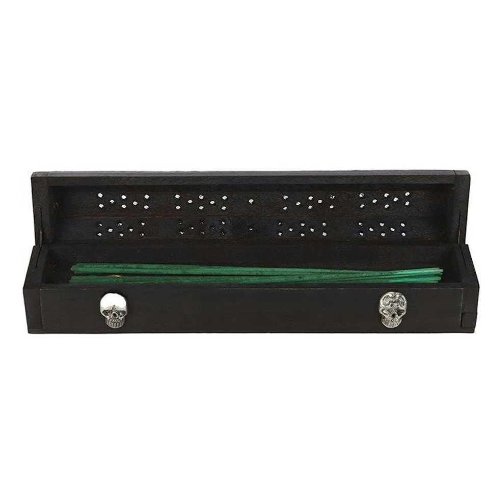 image 1 of Something Different Zombie Repellent Incense Box - Black/Green - One Size