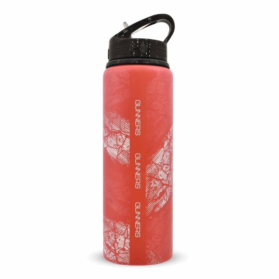 image 1 of Arsenal FC Print Water Bottle, Water Bottles, Sports, Gift