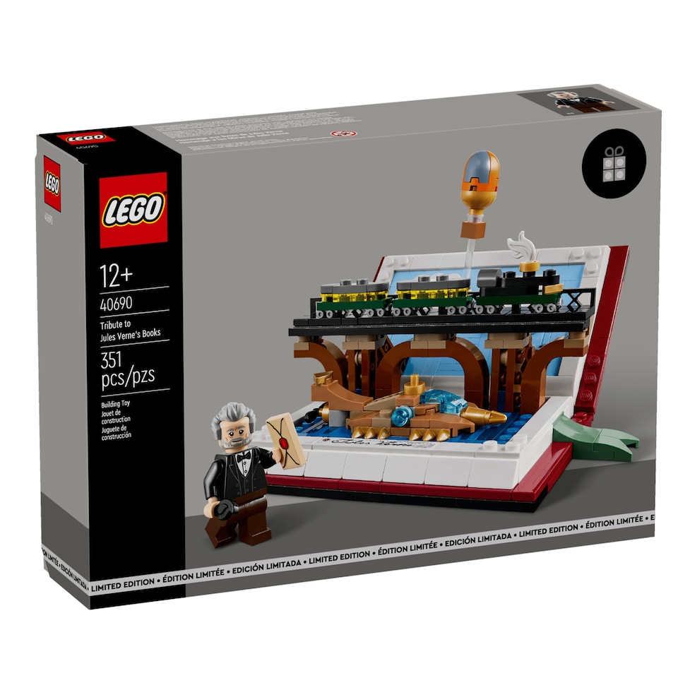 image 1 of LEGO 40690 Tribute to the Books of Jules Verne