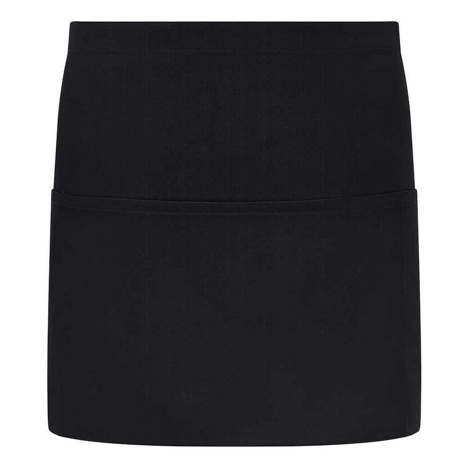 image 1 of Brand Lab Unisex Adult Short Apron - Black - One Size