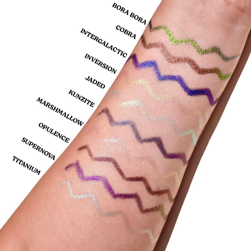 image 1 of Inversion Chroma Pencil - Duochrome Pencil - Glisten Cosmetics Silver