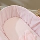 image 2 of Clair de Lune 2 Pack Moses Basket Sheets - Pink