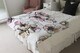 image 3 of Flower Illustration Blanket | Multi