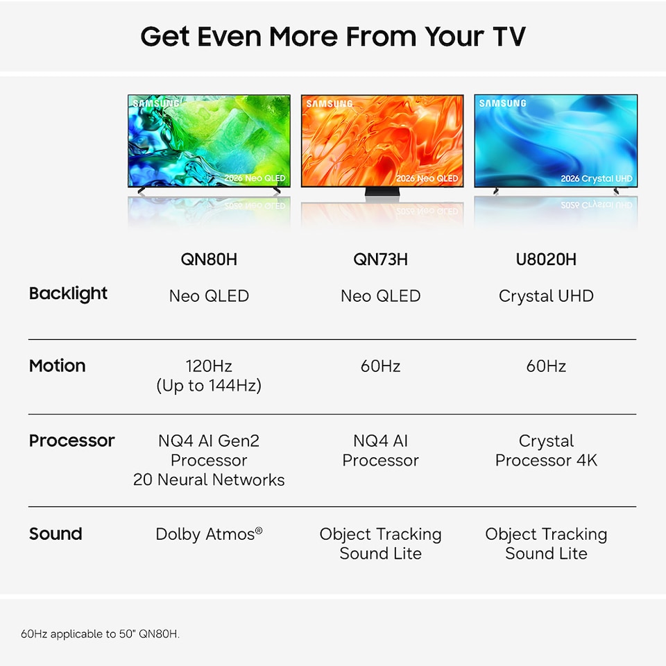 image 1 of Samsung QE43QN73HAUXXU 43inch 4K Neo QLED AI SMART TV Wi-Fi