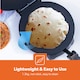 image 4 of GEEPAS 1200W Mexican Style Tortilla Press