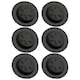 image 7 of SPARES2GO Burst Disc Seal for TRITON Shower Electric Membrane PRD Seals Discs Black x 6