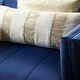 image 3 of Interiors by Premier Blue Velvet Armchair, Backrest Armchair, Easy to Clean Dining Armchair, Reliable Velvet Upholstered Chair
