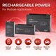 image 5 of Nedis Lead-Acid Battery Rechargeable 12v 12 Volt 2h 2000mAh Sealed 178 mm x 34 mm x 66 mm