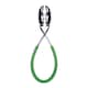 image 1 of Bugatti Kiss Salad Tongs Apple Green