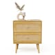 image 7 of VonHaus Rattan 2 Drawer Bedside Table