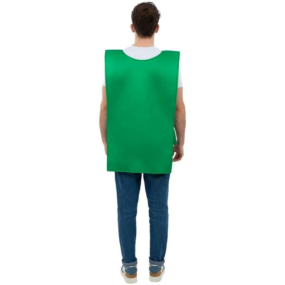 image 1 of Kelloggs Unisex Adult Corn Flakes Cereal Box Costume - White/Green/Red/Yellow - One Size One Size