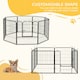 image 3 of PawHut 8 Panels Heavy Duty Puppy Play Pen for Small, Medium Dogs 79Hcm