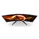 image 8 of AOC Gaming C32G2ZE - 32 Inch FHD Curved Monitor, 240Hz, 1 ms MPRT, VA AMD FreeSync Premium, Low Input Lag (1920x1080@ 240Hz, 300 cd/m², HDMI/DP) | Black | Black, Red | 69.8 cm