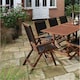 image 3 of Deluxe Bali 8 Seater Garden Furniture Set (7ft x 3ft)