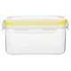 image 4 of Herrela 6pc Rectangular Food Containers with Airtight Lids