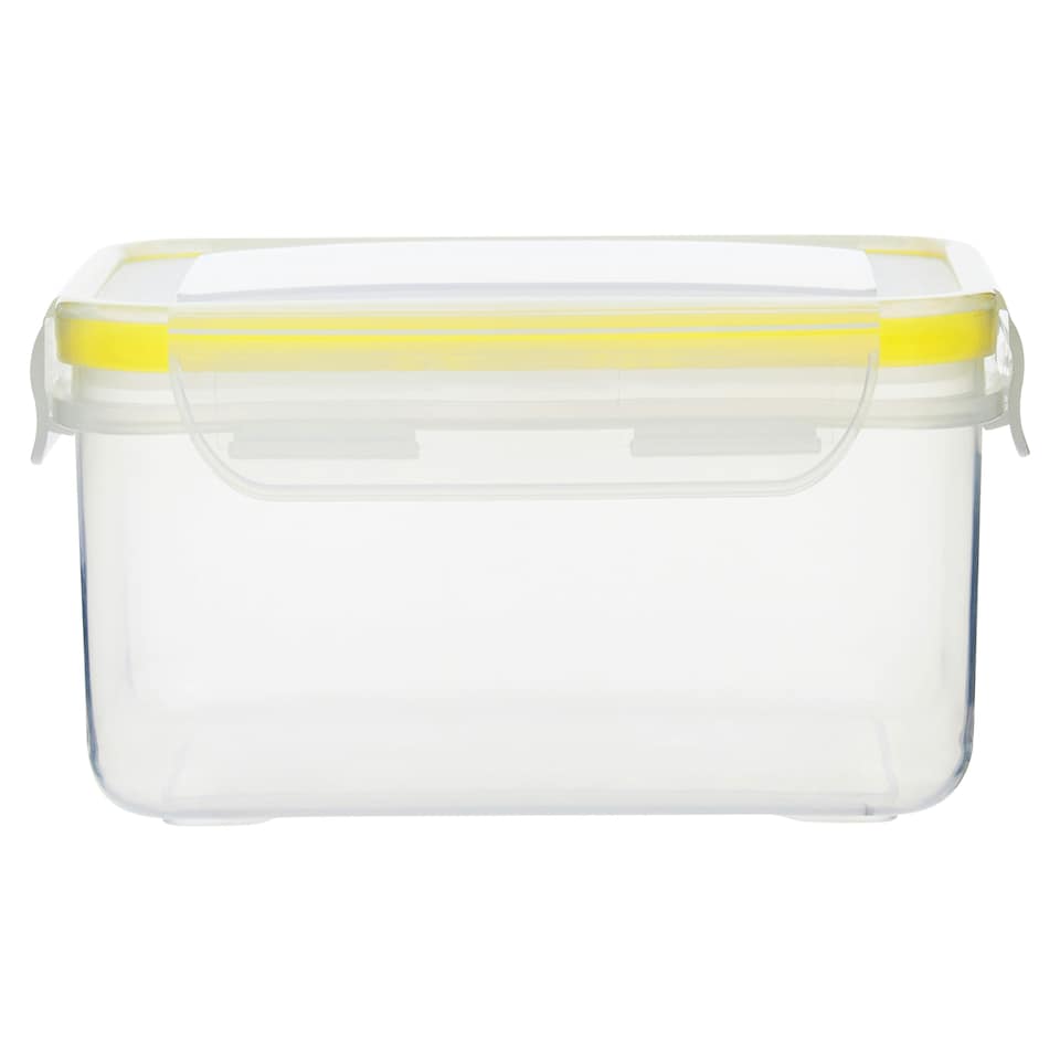image 1 of Herrela 6pc Rectangular Food Containers with Airtight Lids