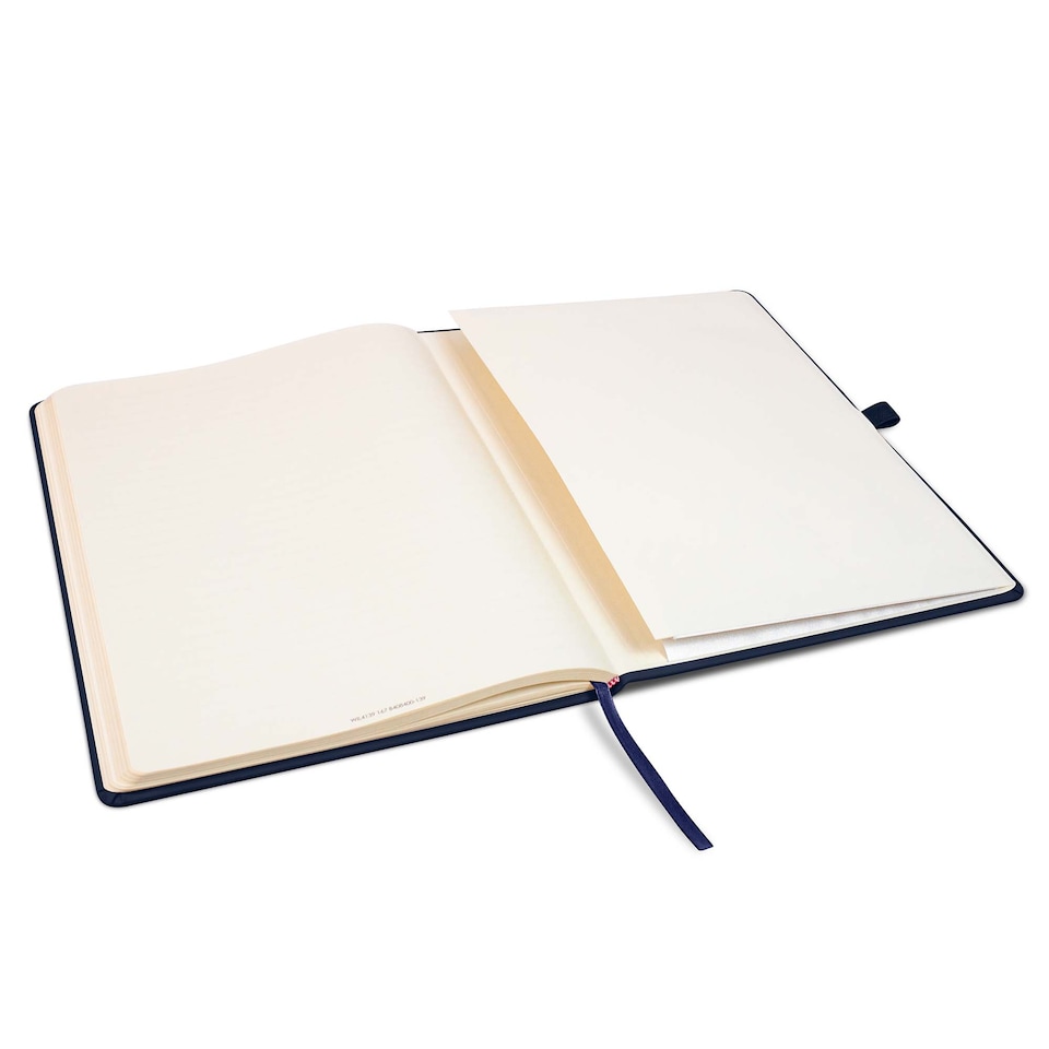 image 1 of Notes London A4 Wilson Notebook (Navy)