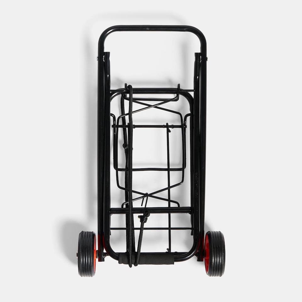 image 1 of OHS Folding Trolley Heavy Duty Metal Hand Truck Portable Camping Cart