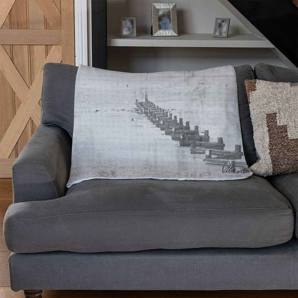 image 1 of beach front (Blanket)