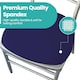 image 5 of Dining Seat Chair Covers Stretchable Spandex High-Back Slipcovers - 10pcs