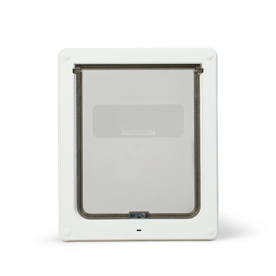 image 1 of Dog Mate Medium Dog Door – White (215W)