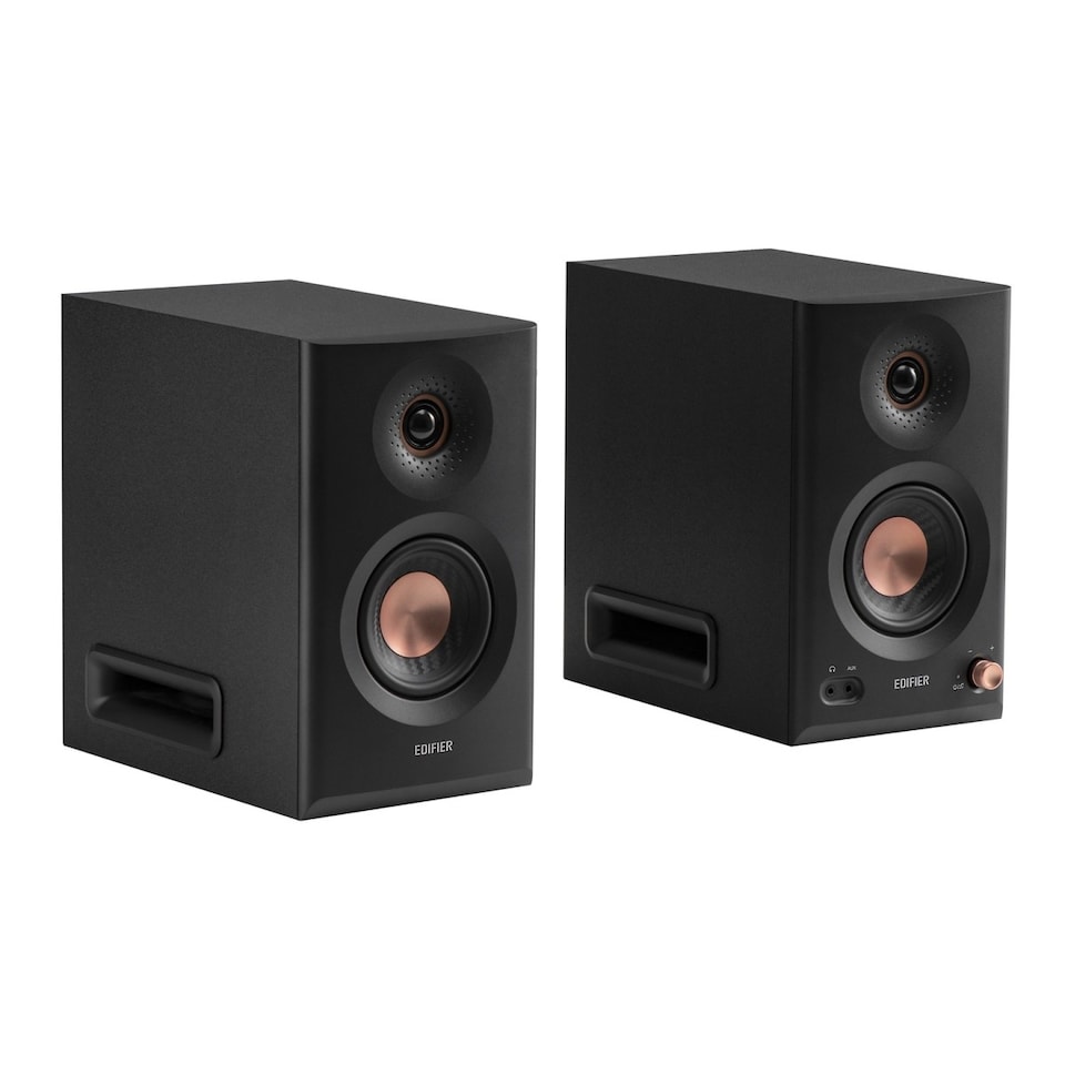 image 1 of Edifier MR5 2.0 Studio Monitor Bookshelf Speakers - Black
