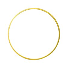 Living and Home Nordic Round Bathroom Wall Mirror - 50cm - Gold