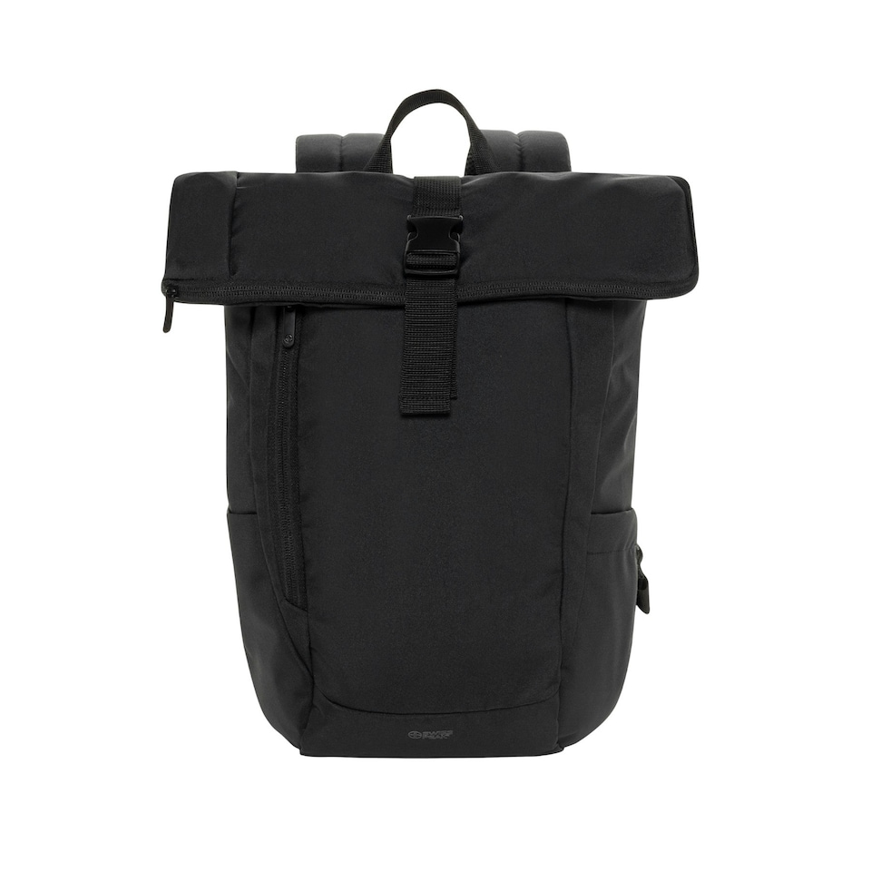 image 1 of Swiss Peak Leonard RPET Aware Laptop Backpack - Black - 44cm x 29cm x 14cm Black
