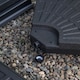 image 6 of Samuel Alexander 70kg 4 PCS Cantilever Parasol Base Weights Set Water or Sand. Heavy Duty Parasol Weight