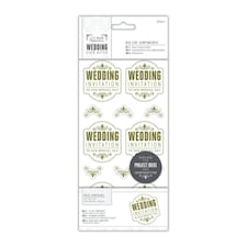 4 x 8  Die-cut Sentiments (204pcs) - Wedding