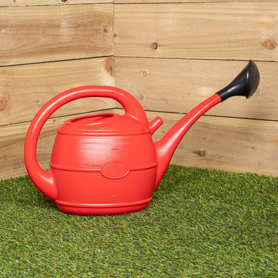 image 1 of 5L Ward Garden Watering Can with Rose in Red