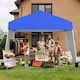 image 5 of COSTWAY 14 x 9.2 FT Pop up Canopy Tent Easy Setup Outdoor Sun Shelter-Blue