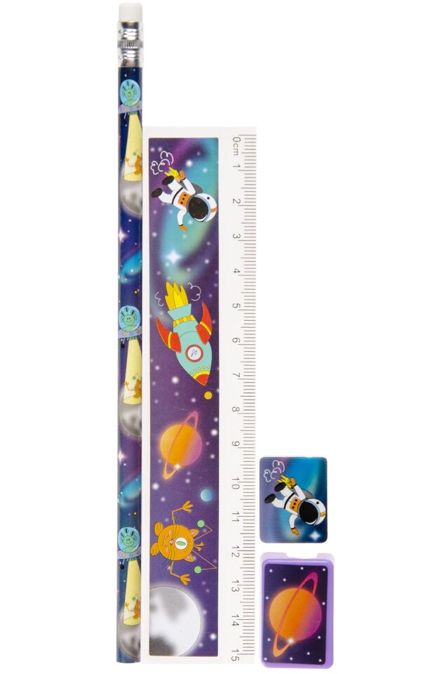 image 1 of Space Stationery Set
