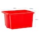 image 5 of Wham Stack & Store 4 x 35L Plastic Storage Boxes | Red | 4