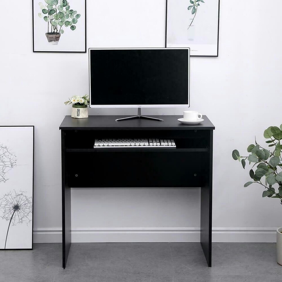 image 1 of Computer Desk PC Laptop Table Home Office Study Workstation White