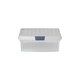 image 4 of Wham Clip 5x 8.5L Rectangular Plastic Storage Boxes with Clip Lock Lids. Ideal for Home, Office, Toys & More - Clear/Stone | Cream | Stone | 5
