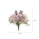 image 7 of Living and Home Artificial Bouquet Flower Home Wedding Decor - Purple