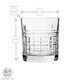 image 3 of LAV Brit Whiskey Glasses - 325ml - Clear - Pack of 6 | Clear | Clear