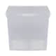 image 4 of Wham Clip 5x 37L Square Plastic Storage Boxes with Clip Lock Lids. Ideal for Home, Office, Toys & More - Clear/Clear | Clear | 5