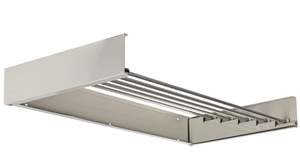 image 1 of Groundlevel Wall Mounted Indoor And Outdoor Folding Laundry Clothes Drying Rack